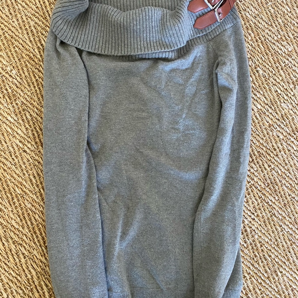 Classic Ralph Lauren sweater w leather - Picture 3 of 4